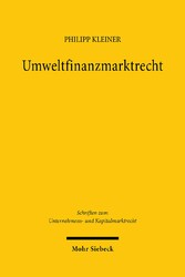 Umweltfinanzmarktrecht