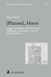 [Platone], Horoi