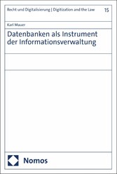 Datenbanken als Instrument der Informationsverwaltung