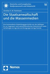 Die Staatsanwaltschaft und die Massenmedien