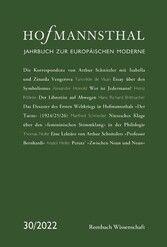 Hofmannsthal - Jahrbuch zur europäischen Moderne