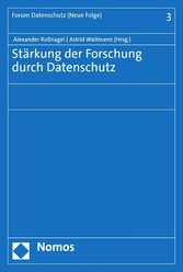 Stärkung der Forschung durch Datenschutz