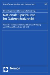 Nationale Spielräume im Datenschutzrecht