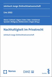 Nachhaltigkeit im Privatrecht