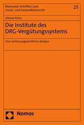 Die Institute des DRG-Vergütungssystems