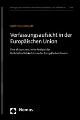 Verfassungsaufsicht in der Europäischen Union