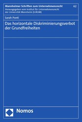 Das horizontale Diskriminierungsverbot der Grundfreiheiten