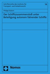 Der Schiffszusammenstoß unter Beteiligung autonom fahrender Schiffe