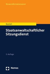 Staatsanwaltschaftlicher Sitzungsdienst