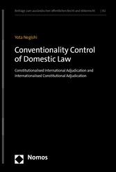 Conventionality Control of Domestic Law