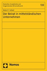 Der Beirat in mittelständischen Unternehmen