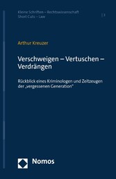 Verschweigen - Vertuschen - Verdrängen