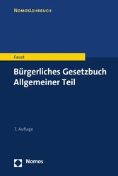 Bürgerliches Gesetzbuch Allgemeiner Teil