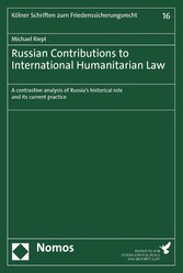 Russian Contributions to International Humanitarian Law