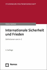 Internationale Sicherheit und Frieden