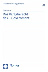 Das Vergaberecht des E-Government