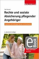 Rechte und soziale Absicherung pflegender Angehöriger