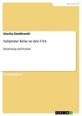 Subprime Krise in den USA