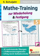 Mathe-Training zur Wiederholung und Festigung / Klasse 5