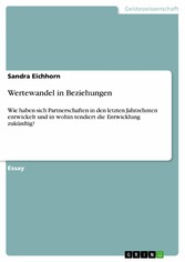 Wertewandel in Beziehungen