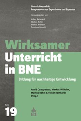 Wirksamer Unterricht in BNE