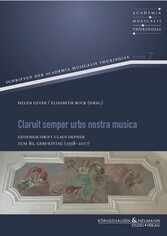 Claruit semper urbs nostra musica