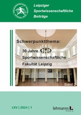 Leipziger Sportwissenschaftliche Beiträge