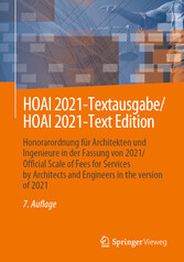 HOAI 2021-Textausgabe/HOAI 2021-Text Edition