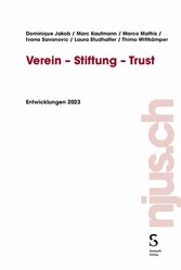 Verein - Stiftung - Trust