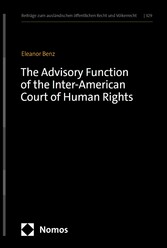 The Advisory Function of the Inter-American Court of Human Rights