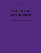 Denkmalrecht Sachsen-Anhalt