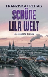 Schöne lila Welt