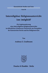 Interreligiöser Religionsunterricht: (un-)möglich?