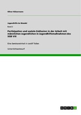 Partizipation und soziale Exklusion in der Arbeit mit männlichen Jugendlichen in Jugendhilfemaßnahmen des SGB VIII