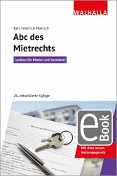 Abc des Mietrechts