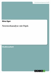 Netzwerkanalyse mit Pajek