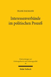 Interessenverbände im politischen Prozeß