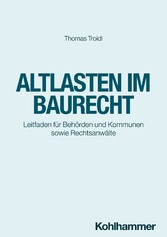 Altlasten im Baurecht