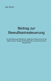 Beitrag zur Bewußtseinssteuerung