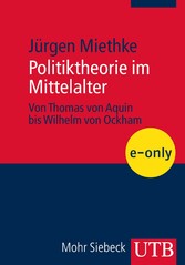 Politiktheorie im Mittelalter