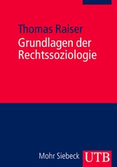 Grundlagen der Rechtssoziologie