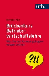 Brückenkurs Betriebswirtschaftslehre