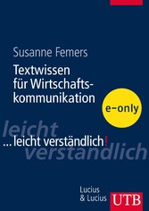 Textwissen für die Wirtschaftskommunikation