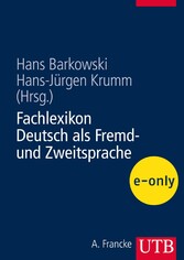 Fachlexikon Deutsch als Fremd- und Zweitsprache