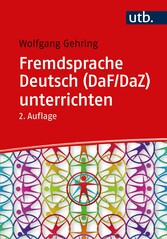 Fremdsprache Deutsch (DaF/DaZ) unterrichten