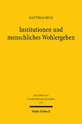 Institutionen und menschliches Wohlergehen