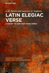 Latin Elegiac Verse