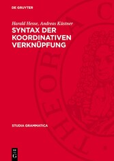 Syntax der koordinativen Verknüpfung