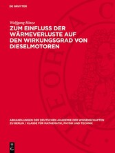 Zum Einfluss der Wärmeverluste auf den Wirkungsgrad von Dieselmotoren