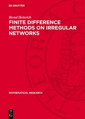 Finite Difference Methods on Irregular Networks